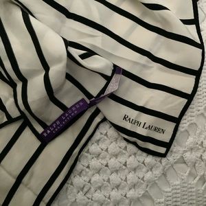 RALPH LAUREN PURPLE LABEL Silk Square Scarf